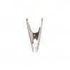 Mola Roupa Inox Pack 12 6.2cm