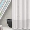 Cortina Banho Poliester Branco 120X200cm Cortina Banho Poliester Branco 120X200cm