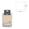 Cortina Banho Poliester Bege 180X180cm