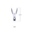 Mola Roupa Pp Cinzento  Pack 12 8.5cm
