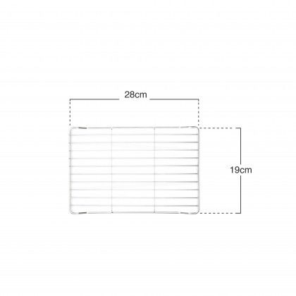 Grelha Para Assadeira Inox 28X19cm