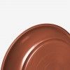 Prato para Vaso Plástico Tradicional Brilho Redondo Castanho 20cm Prato para Vaso Plástico Tradicional Brilho Redondo Castanho 20cm