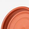 Prato para Vaso Plástico Tradicional Liso Redondo Terracota 19cm Prato para Vaso Plástico Tradicional Liso Redondo Terracota 19cm