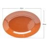 Travessa Barro Liso N.3 43X29X5cm Travessa Barro Liso N.3 43X29X5cm
