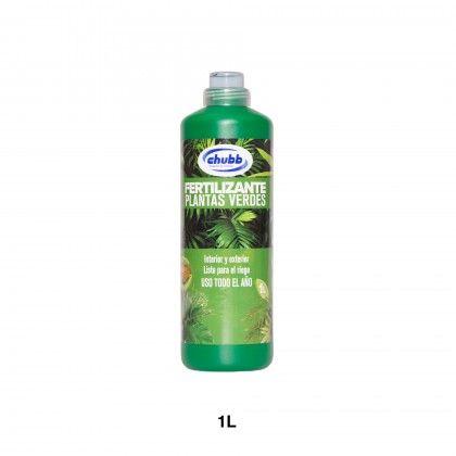Fertilizante Plantas Verdes Chubb 1l Fertilizante Plantas Verdes Chubb 1l