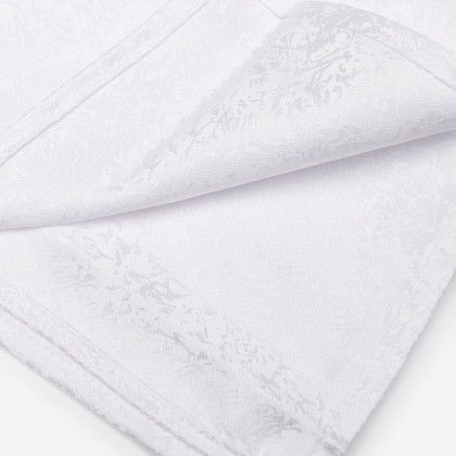 Toalha Mesa Branco 150x150cm