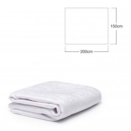 Toalha Mesa Branco 150X200cm Toalha Mesa Branco 150X200cm