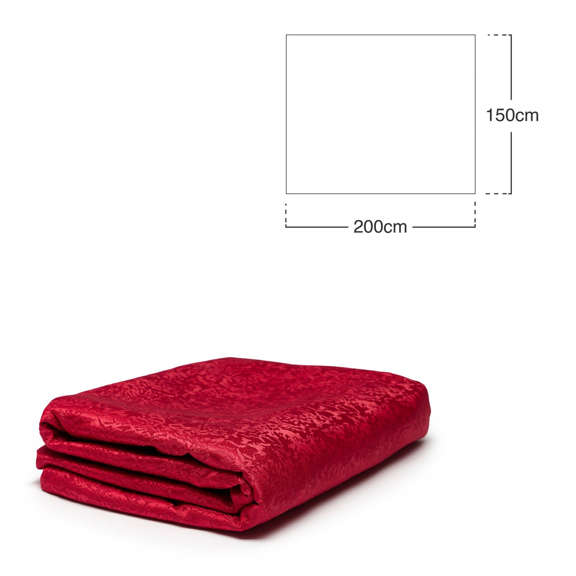 Toalha Mesa Bordo 150X200cm