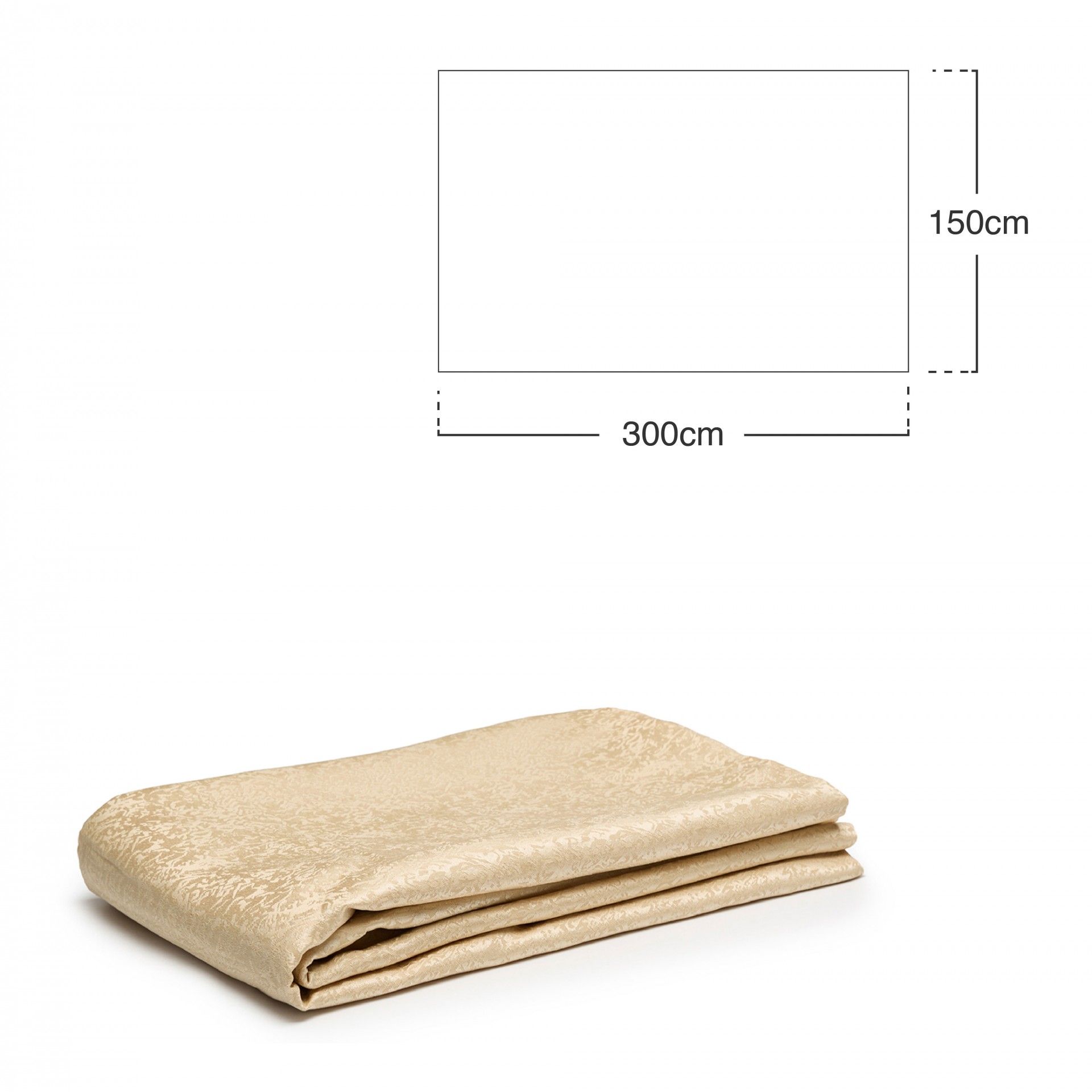 Toalha Mesa Kaki 150X300cm