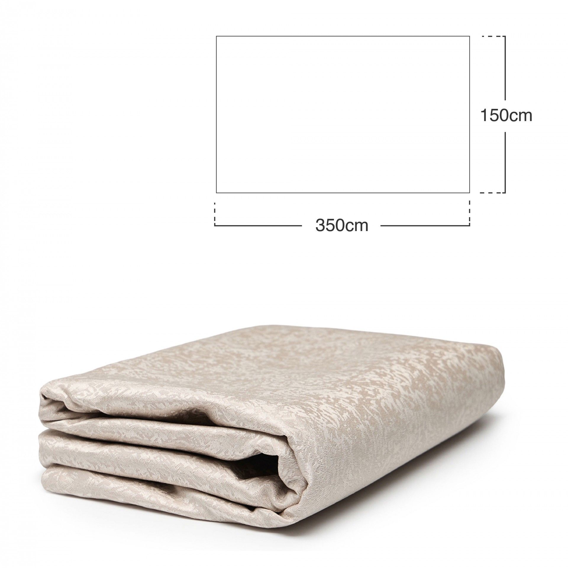 Toalha Mesa Dove 150X350cm