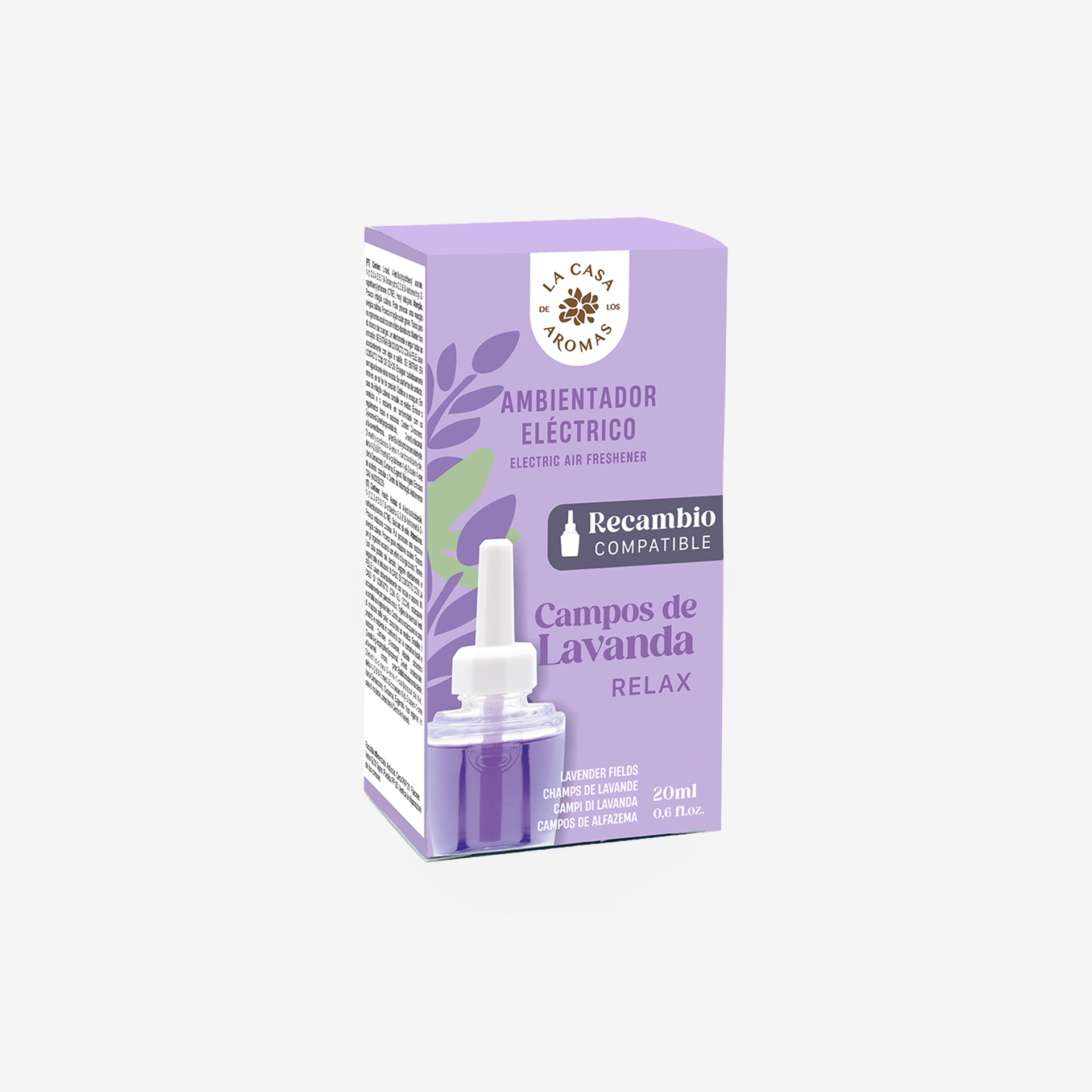 Recarga Para Ambientador Eletrico Lavanda 20ml