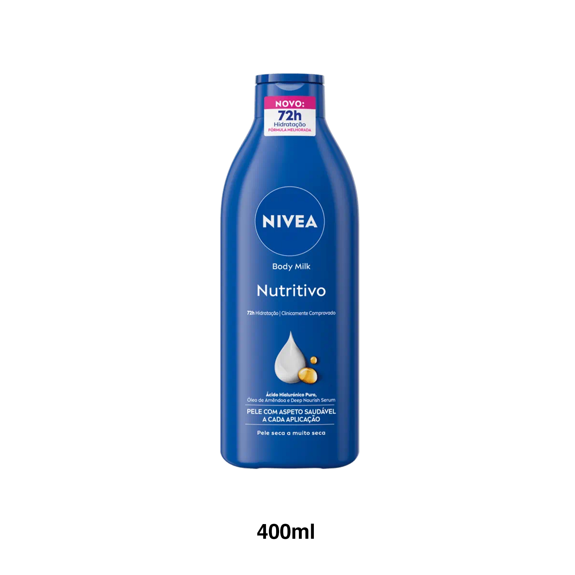 Body Milk Nutritivo Nivea Azul 400ml
