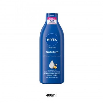 Body Milk Nutritivo Nivea Azul 400ml Body Milk Nutritivo Nivea Azul 400ml