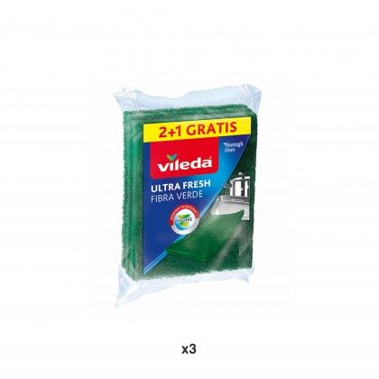Esfreg�o Vileda Verde Ultra Fresh 2+2