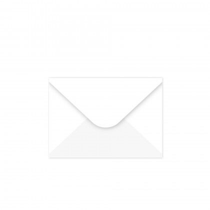 Envelope Tradicional Branco 76X120mm Pack 10