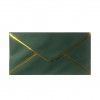 Envelope Borda Dourada 90X163mm Pack 5