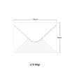 Envelope Tradicional Branco 90X140mm Pack 10 Envelope Tradicional Branco 90X140mm Pack 10