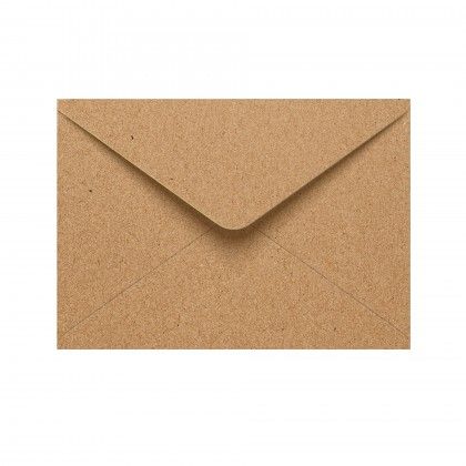 Envelope Kraft 90gr 120X176mm Pack 10