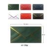 Envelope Borda Dourada 90X163mm Pack 5
