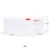 Caixa Herm�tica Polipropileno Tampa Branca Gn2/3 13.5L 35.4X32.5X15cm