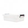 Caixa Hermética Fecho Duplo Lateral Branco 40l 53X29.6X22.5cm Caixa Hermética Fecho Duplo Lateral Branco 40l 53X29.6X22.5cm