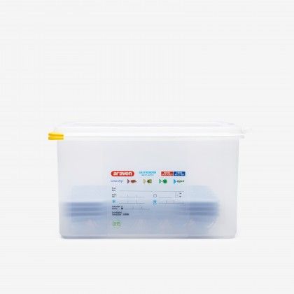 Caixa Hermética Porta Ovos Gn2/3 4 Bandejas 9L 35.4X32.5X20cm Caixa Hermética Porta Ovos Gn2/3 4 Bandejas 9L 35.4X32.5X20cm