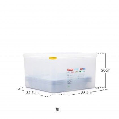 Caixa Hermética Porta Ovos Gn2/3 4 Bandejas 9L 35.4X32.5X20cm Caixa Hermética Porta Ovos Gn2/3 4 Bandejas 9L 35.4X32.5X20cm
