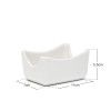 Açucareiro Porcelana Ming 7X11X5.5cm Branco Açucareiro Porcelana Ming 7X11X5.5cm Branco