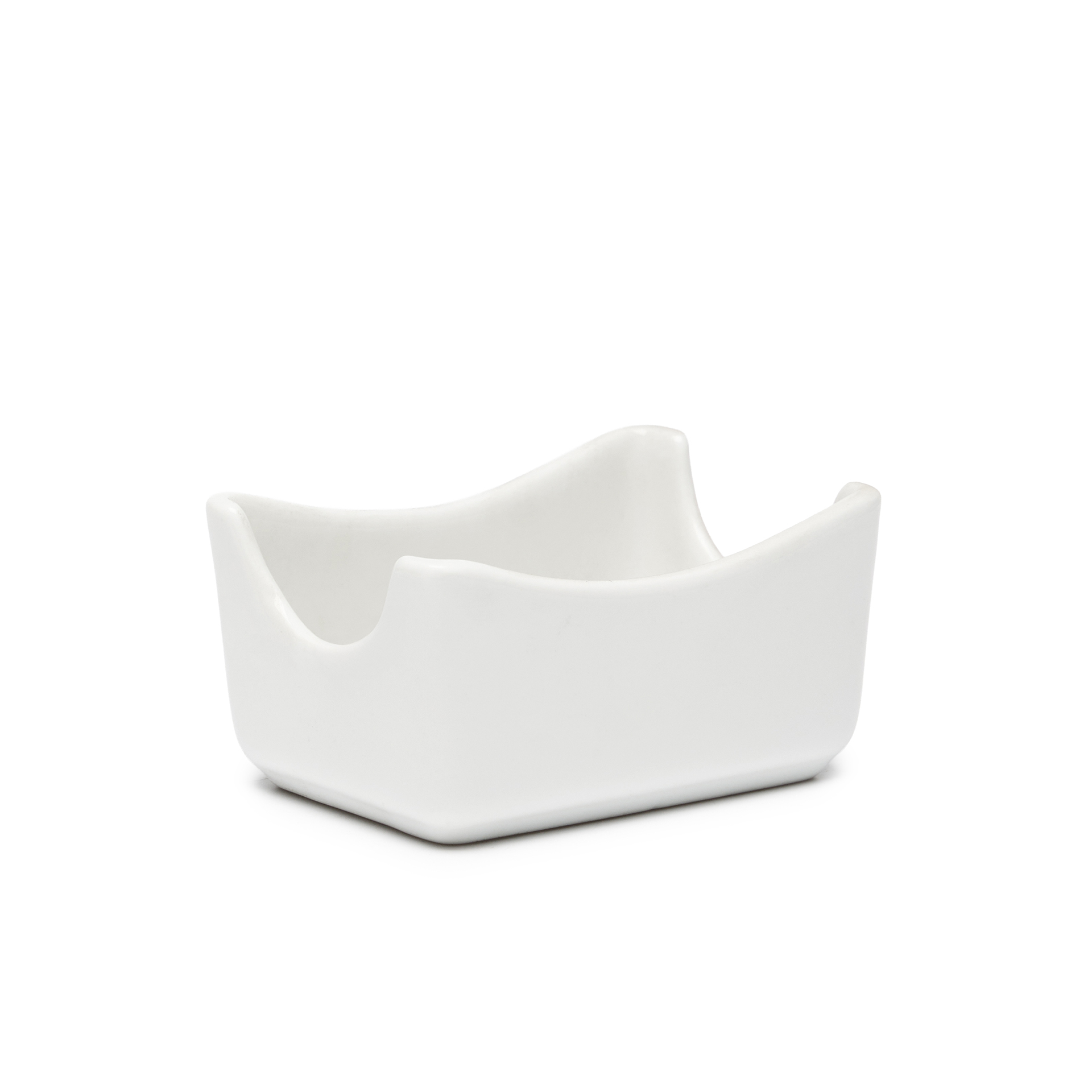 Açucareiro Porcelana Ming 7X11X5.5cm Branco
