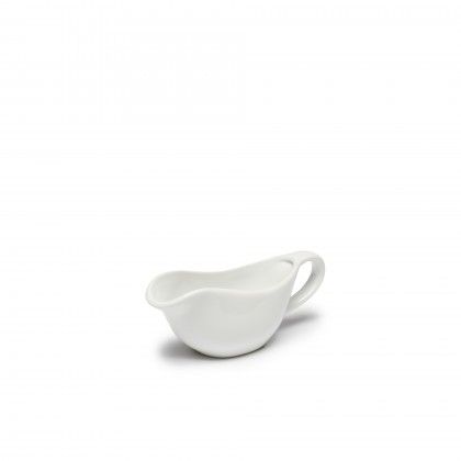 Ta�a para Molho Porcelana Salsera Branco 10cl 14X5.5X5cm