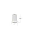 Paliteiro Porcelana Simple Branco 4.5X5.5cm Paliteiro Porcelana Simple Branco 4.5X5.5cm