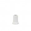 Paliteiro Porcelana Simple Branco 4.5X5.5cm Paliteiro Porcelana Simple Branco 4.5X5.5cm
