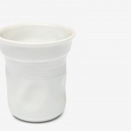Recipiente Louça Branco 20cl 8X9cm Recipiente Louça Branco 20cl 8X9cm
