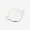 Paella Porcelana Degustacion Branco 17X13X3cm