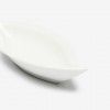 Bandeja Porcelana Degustacion Branco 20X9X3cm