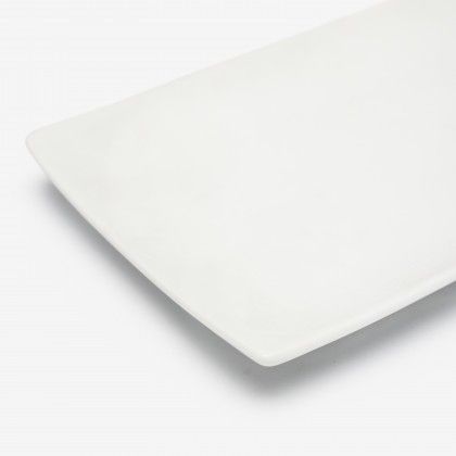 Travessa Porcelana Dong Branco 27.5X14X2.5cm