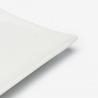 Travessa Porcelana Dong Branco 27.5X14X2.5cm