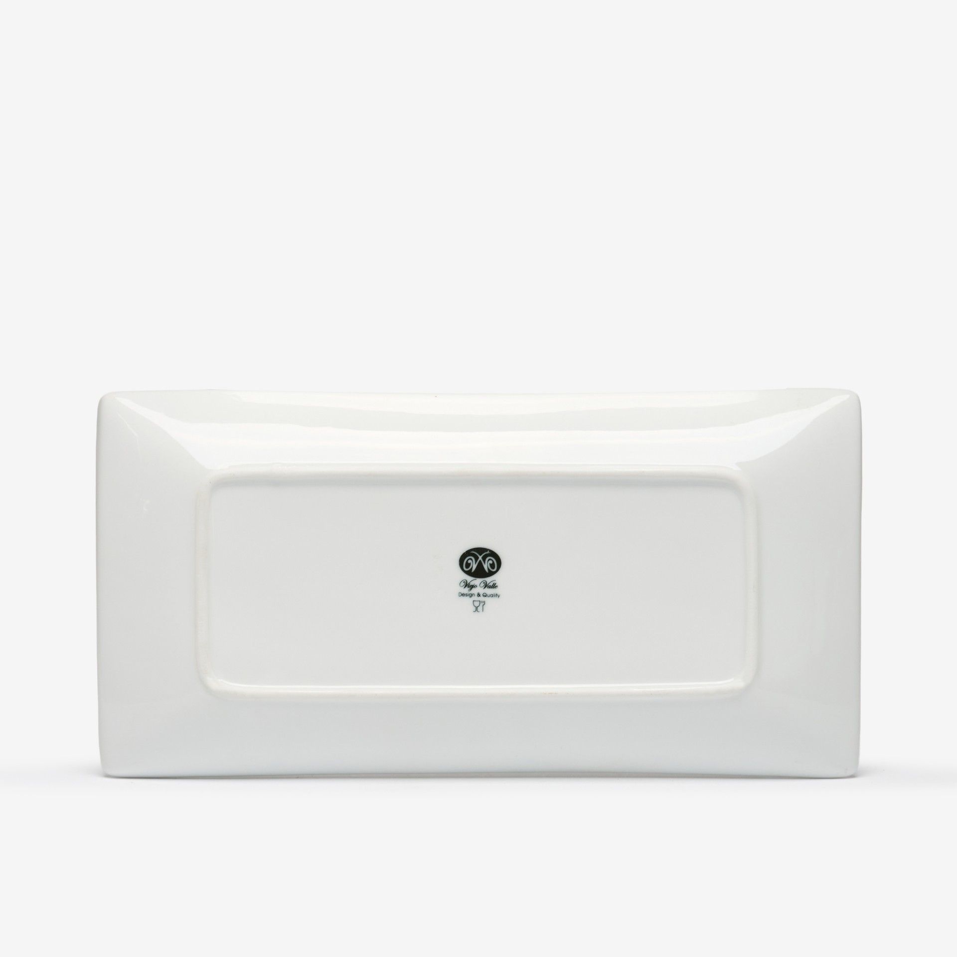 Travessa Porcelana Dong Branco 27.5X14X2.5cm