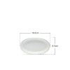Travessa Porcelana Degustacion Branco 16.5X9.5X2cm Travessa Porcelana Degustacion Branco 16.5X9.5X2cm