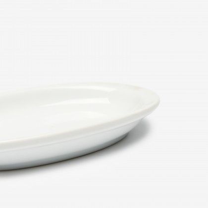 Travessa Porcelana Degustacion Branco 16.5X9.5X2cm Travessa Porcelana Degustacion Branco 16.5X9.5X2cm