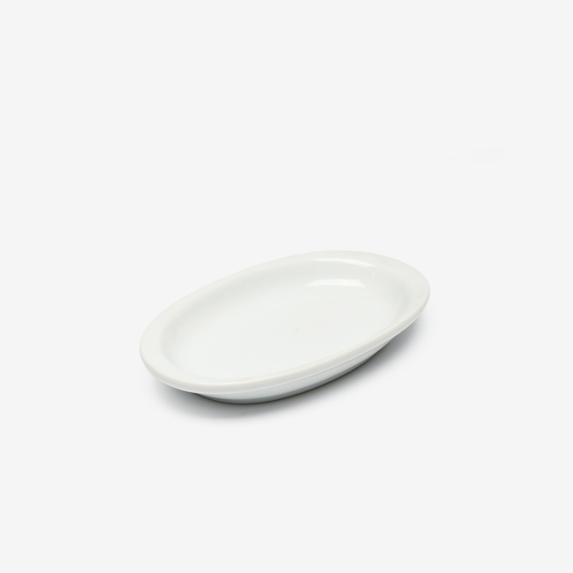 Travessa Porcelana Degustacion Branco 16.5X9.5X2cm
