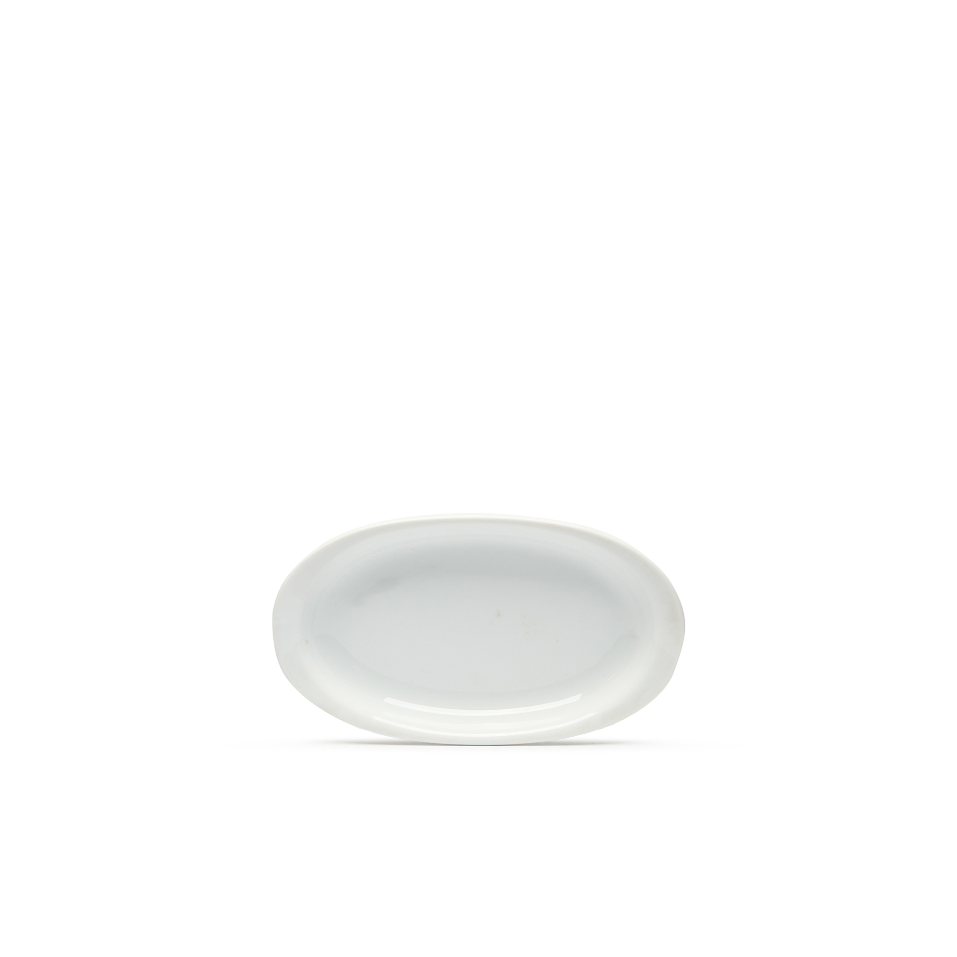 Travessa Porcelana Degustacion Branco 16.5X9.5X2cm