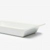 Travessa Porcelana Ming com Asa Branco 20X9X3.8cm Travessa Porcelana Ming com Asa Branco 20X9X3.8cm