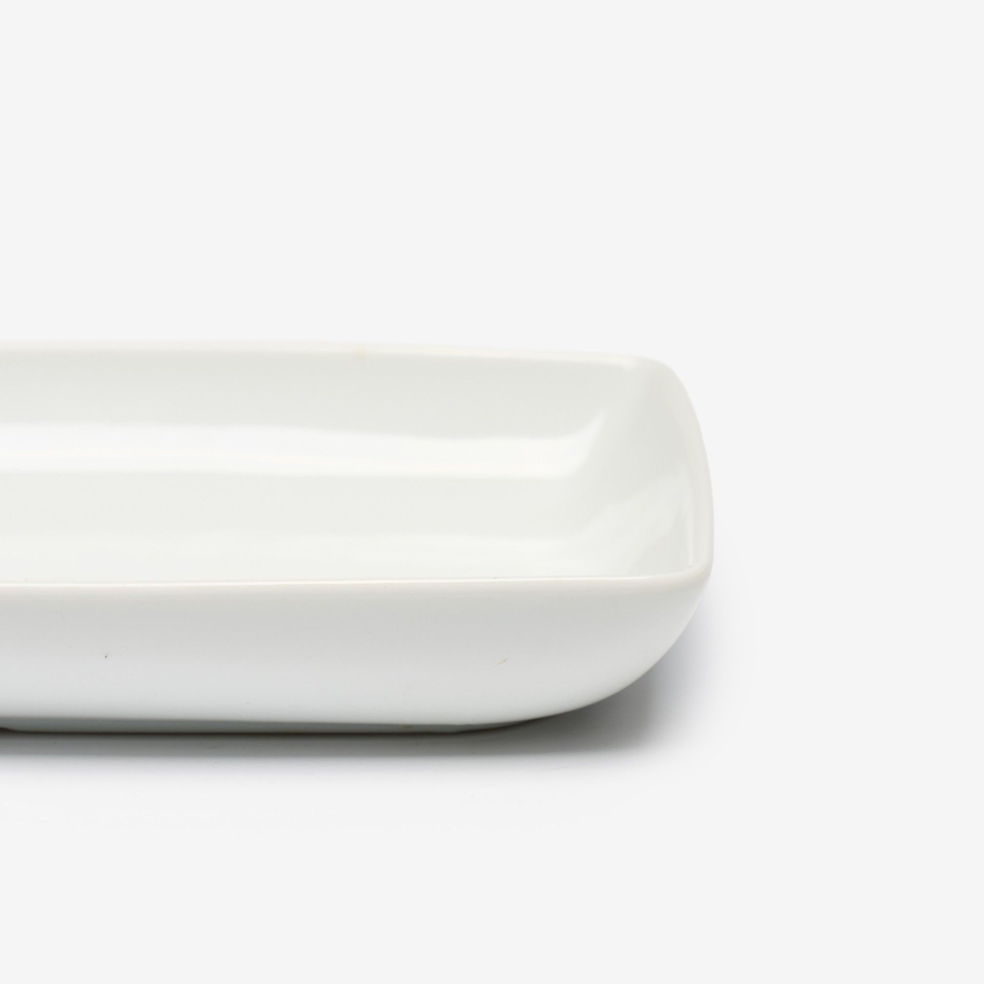 Travessa Porcelana Algarve Branco 21X13X3cm