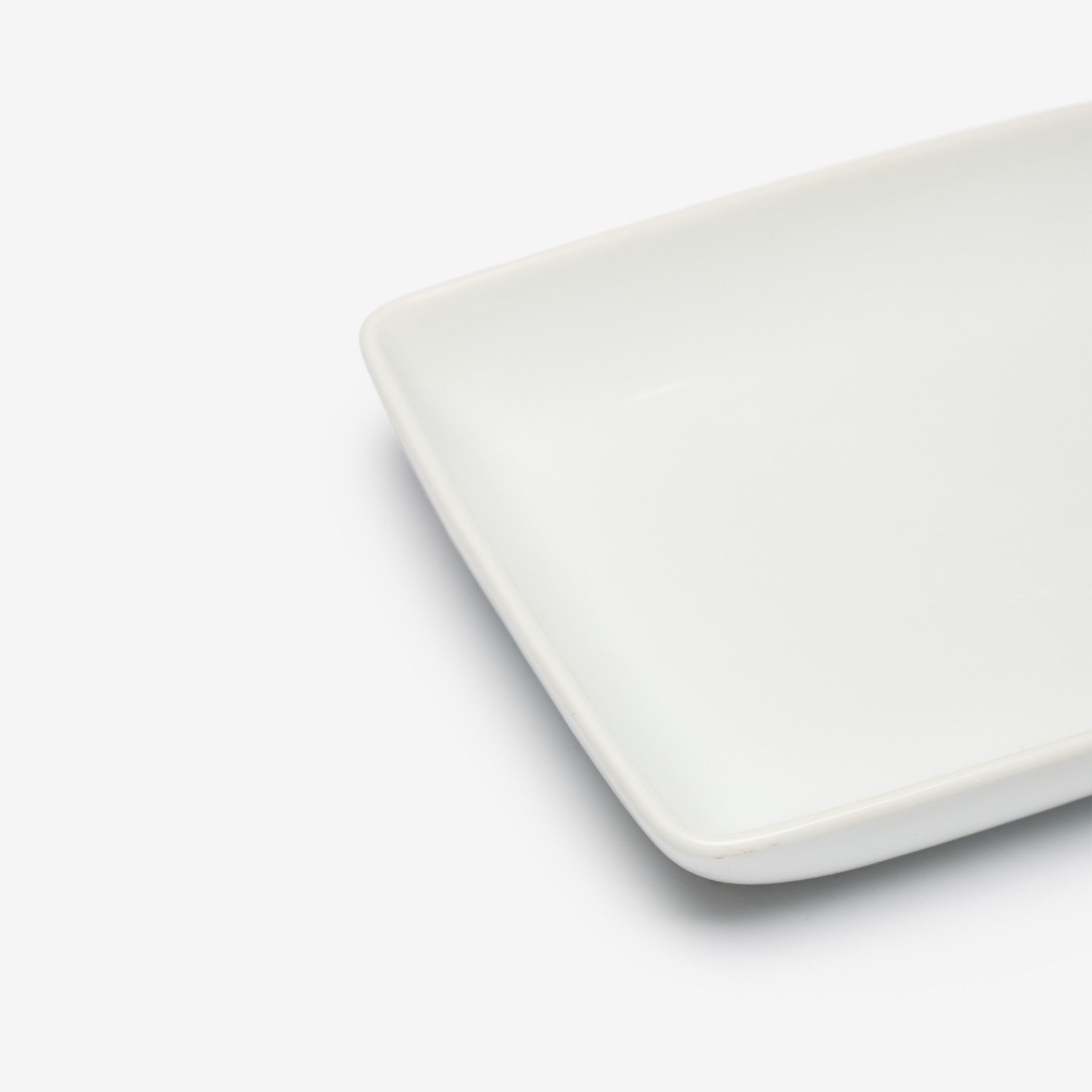 Travessa Porcelana Algarve Branco 21X13X3cm