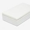 Caixa Porcelana Turismo Branco 14X8X3.5cm Caixa Porcelana Turismo Branco 14X8X3.5cm
