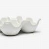 Bandeja Narino 4 Divis�es Branco 10X10X3.5cm
