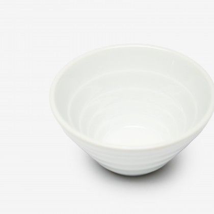 Saladeira Porcelana Rayas Branco 7.5cl 8.5X4cm Saladeira Porcelana Rayas Branco 7.5cl 8.5X4cm