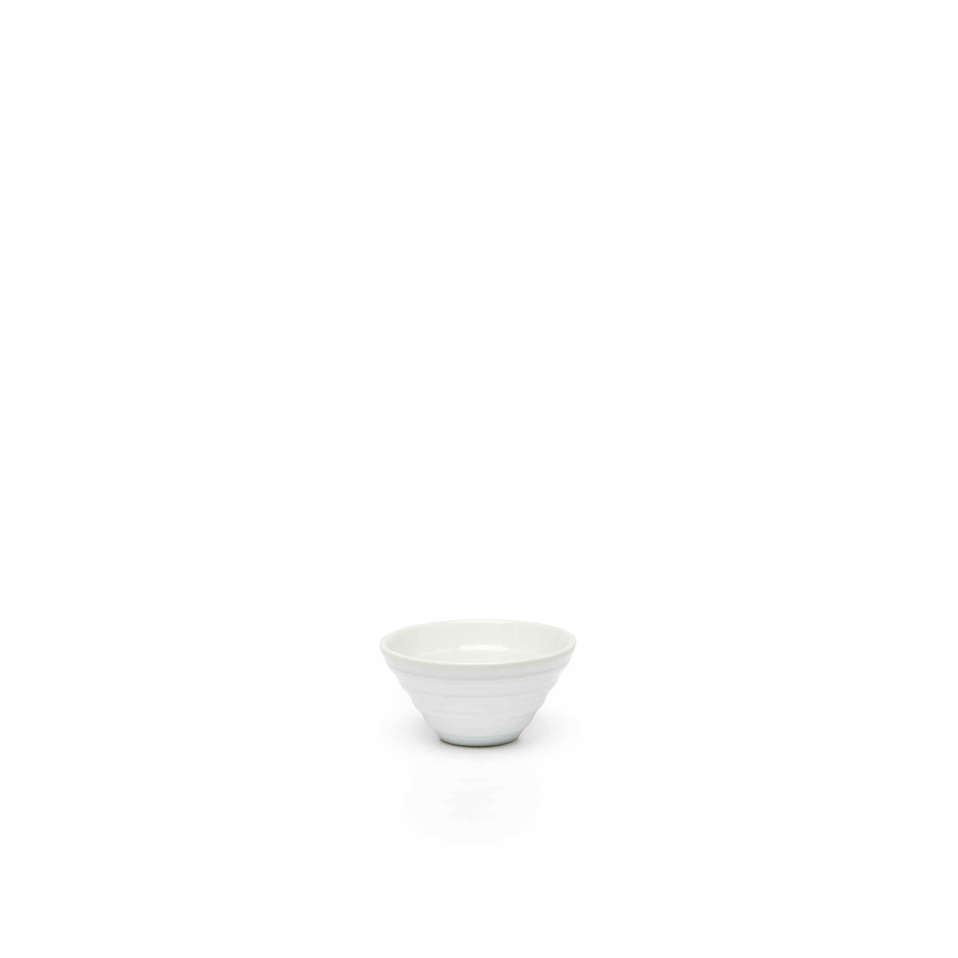 Saladeira Porcelana Rayas Branco 7.5cl 8.5X4cm
