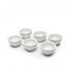 Taça Porcelana com Pé Degustacion Branco 5cl Ø7.5X4cm Taça Porcelana com Pé Degustacion Branco 5cl Ø7.5X4cm
